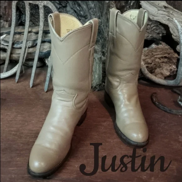 Justin vintage roper boots 5B - Picture 2 of 12